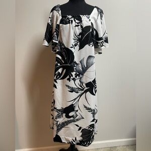 Vintage 1970s Malahini Hawaii Dress - Size 10
